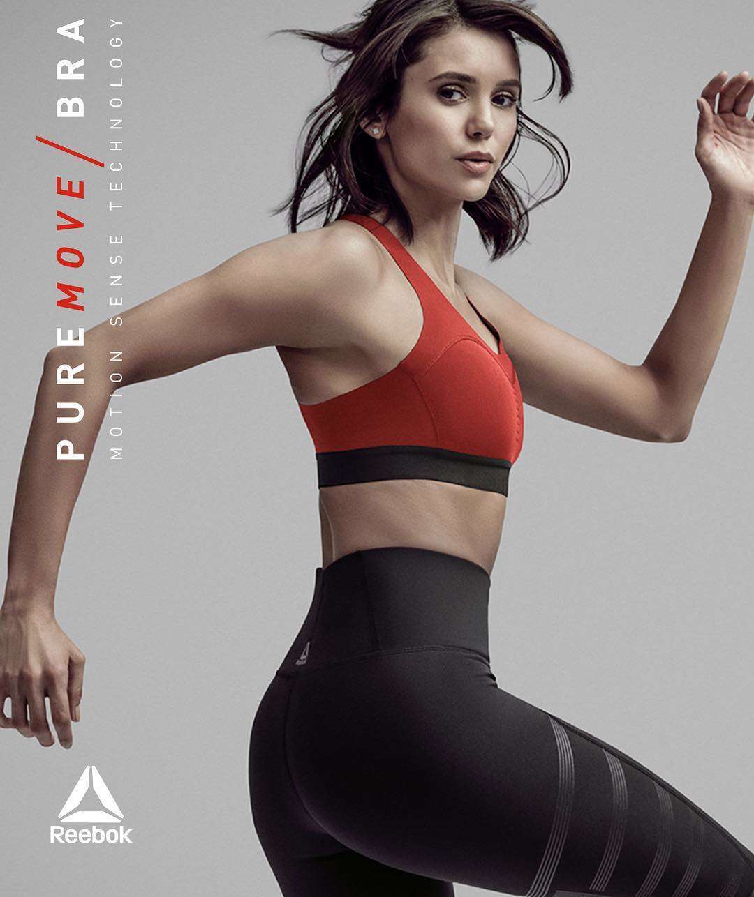 Nina Dobrev for Reebok Photoshoot - January 2019