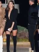 Olivia Culpo Leggy, Outside Nobu in Malibu