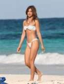 Rocky Barnes in Bikini at Beach in Tulum