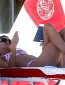 Roosmarijn de Kok in Bikini at Beach in Miami