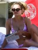 Roosmarijn de Kok in Bikini at Beach in Miami