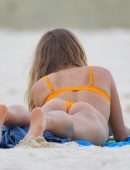 Sailor Brinkley Cook in Bikini on Bondi Beach in Sydney