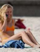 Sailor Brinkley Cook in Bikini on Bondi Beach in Sydney
