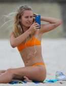 Sailor Brinkley Cook in Bikini on Bondi Beach in Sydney