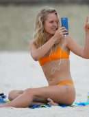 Sailor Brinkley Cook in Bikini on Bondi Beach in Sydney