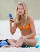 Sailor Brinkley Cook in Bikini on Bondi Beach in Sydney