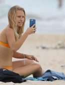 Sailor Brinkley Cook in Bikini on Bondi Beach in Sydney