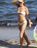 Sailor Brinkley-Cook in Bikini on the Beach in Sydney