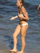 Sailor Brinkley-Cook in Bikini on the Beach in Sydney