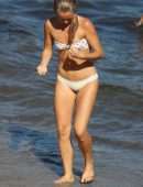 Sailor Brinkley-Cook in Bikini on the Beach in Sydney