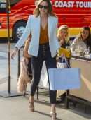 Stacy Keibler Out for Lunch in Beverly Hills