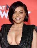 Taraji P. Henson at the Premiere of 'What Men Want' in Los Angeles