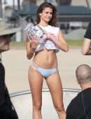 Taylor Hill – Victoria’s Secret Bikini Photoshoot Candids in Venice Beach