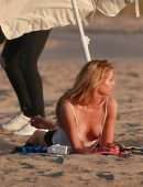 Taylor Hill and Stella Maxwell for Victoria’s Secret Photoshoot in Venice Beach