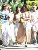 Alessandra Ambrosio Out with Friends in Florianopolis