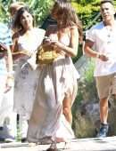 Alessandra Ambrosio Out with Friends in Florianopolis