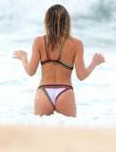 Ashley Hart in Bikini at Bondi Icebergs Club in Sydney