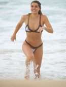 Ashley Hart in Bikini at Bondi Icebergs Club in Sydney