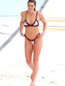 Ashley Hart in Bikini at Bondi Icebergs Club in Sydney