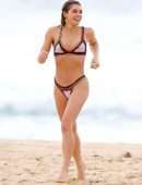 Ashley Hart in Bikini at Bondi Icebergs Club in Sydney