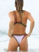 Ashley Hart in Bikini at Bondi Icebergs Club in Sydney