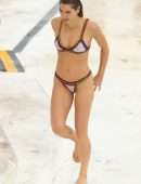Ashley Hart in Bikini at Bondi Icebergs Club in Sydney