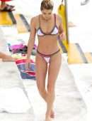 Ashley Hart in Bikini at Bondi Icebergs Club in Sydney