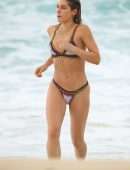 Ashley Hart in Bikini at Bondi Icebergs Club in Sydney