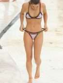 Ashley Hart in Bikini at Bondi Icebergs Club in Sydney