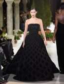 Bella Hadid at Oscar de la Renta Show during New York Fashion Week