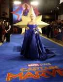 Brie Larson at Captain Marvel Premiere in London