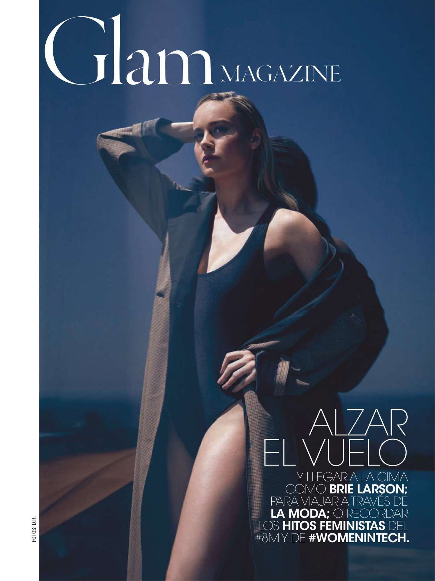 Brie Larson in Glamour Spain Magazine - March 2019