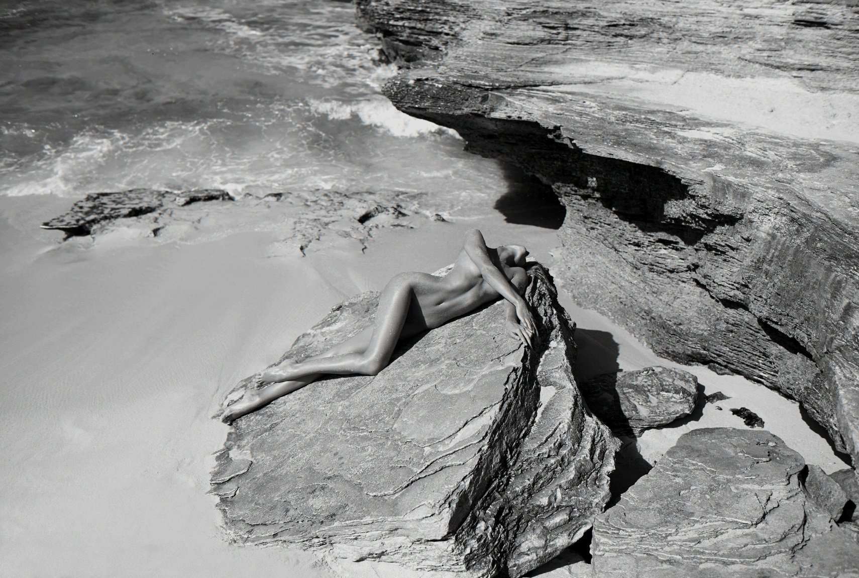 Candice Swanepoel Beach Photoshoot by Adam Franzino 2019