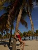 Candice Swanepoel in Tropic of C Spring Collection 2019