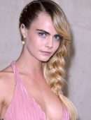 Cara Delevingne at Christian Dior Fashion Show in Paris