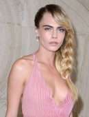 Cara Delevingne at Christian Dior Fashion Show in Paris