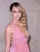 Cara Delevingne at Christian Dior Fashion Show in Paris