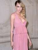 Cara Delevingne at Christian Dior Fashion Show in Paris