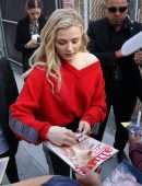 Chloe Grace Moretz Outside 'Jimmy Kimmel Live' in Hollywood