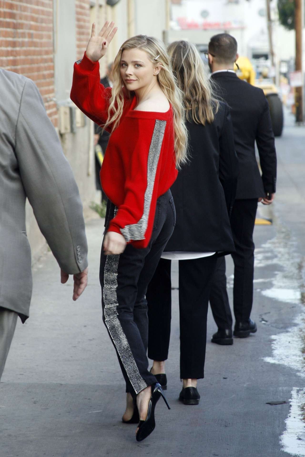 Chloe Grace Moretz Outside 'Jimmy Kimmel Live' in Hollywood