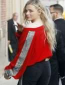 Chloe Grace Moretz Outside 'Jimmy Kimmel Live' in Hollywood