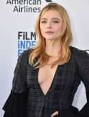 Chloe Grace Moretz at 2019 Film Independent Spirit Awards in Santa Monica