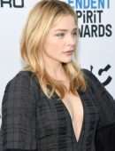Chloe Grace Moretz at 2019 Film Independent Spirit Awards in Santa Monica