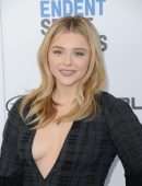 Chloe Grace Moretz at 2019 Film Independent Spirit Awards in Santa Monica