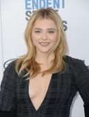 Chloe Grace Moretz at 2019 Film Independent Spirit Awards in Santa Monica