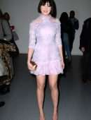 Daisy Lowe at Bora Aksu Show at London Fashion Week