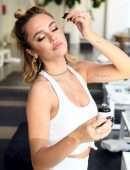 Delilah Belle Hamlin - Flow Into Fashion Week with Biossance & Alo Yoga in NYC
