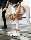 Delilah Belle Hamlin - Flow Into Fashion Week with Biossance & Alo Yoga in NYC