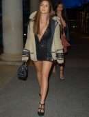 Demi Rose Cleavage, Out and About in London