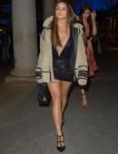 Demi Rose Cleavage, Out and About in London